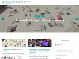 Sites similar to leparoleelecose.it