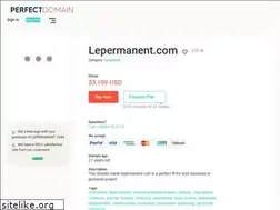 Sites similar to lepermanent.com