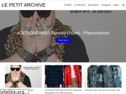 Sites similar to lepetitarchive.com