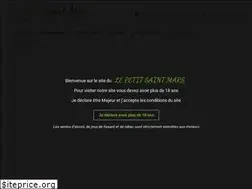 Sites similar to lepetitsaintmars.com