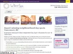 Sites similar to lepetitspa.ca