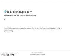 Sites similar to lepetittriangle.com