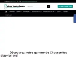 Sites similar to lepied-danslachaussette.com