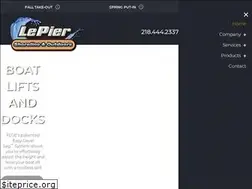 Sites similar to lepiershorelineandoutdoors.com