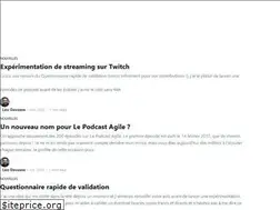 Sites similar to lepodcastagile.fr