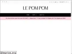 Sites similar to lepompomshop.com