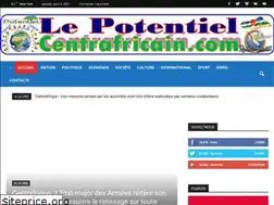 Sites similar to lepotentielcentrafricain.com
