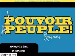 Sites similar to lepouvoiraupeuple.com