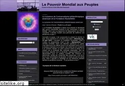 Sites similar to lepouvoirmondial.com