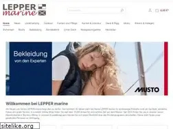 Sites similar to lepper-marine.de