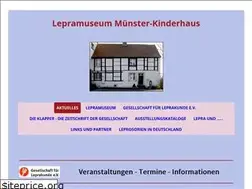 Sites similar to lepramuseum.de