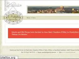 Sites similar to lepresbytere.net
