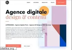 Sites similar to lepressing.com