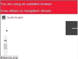 Sites similar to leprixdugros.ca