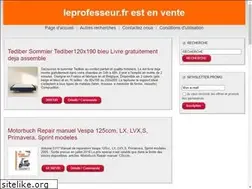 Sites similar to leprofesseur.fr