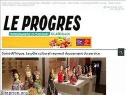 Sites similar to leprogresstaffricain.fr