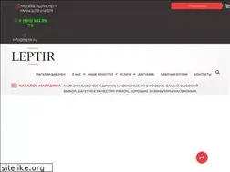 Sites similar to leptir.ru
