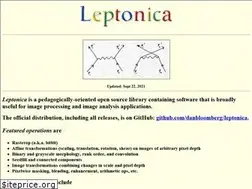 Sites similar to leptonica.org