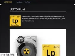 Sites similar to leptonium.com