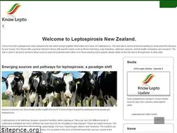 Sites similar to leptospirosis.org.nz