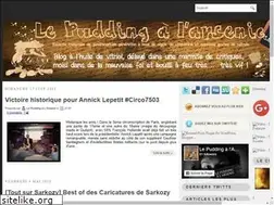 Sites similar to lepuddingalarsenic.blogspot.com