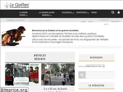 Sites similar to lequebecetlesguerres.org