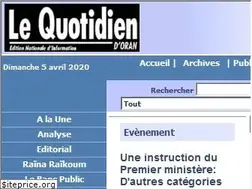 Sites similar to lequotidien-oran.com