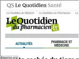 Sites similar to lequotidiendupharmacien.fr