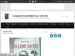 Sites similar to lerapcetaitmieuxavant.fr