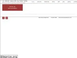 Sites similar to lerevesalondayspa.com
