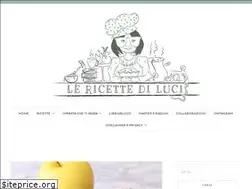 Sites similar to lericettediluci.com