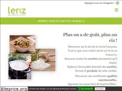 Sites similar to leriz.fr