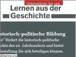 Sites similar to lernen-aus-der-geschichte.de