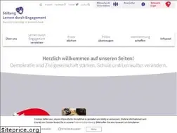 Sites similar to lernen-durch-engagement.de