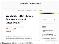 Sites similar to lernende-demokratie.blog