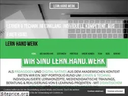 Sites similar to lernhandwerk.de