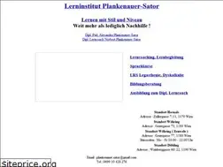Sites similar to lerninstitut-plankenauer-sator.at