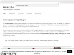 Sites similar to lernpsychologie.net
