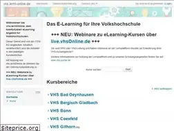 Sites similar to lernt-online.de
