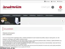 Sites similar to lernwoerterkiste.de