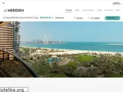 Sites similar to leroyalmeridien-dubai.com