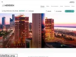 Sites similar to leroyalmeridienabudhabi.com