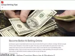 Sites similar to leroysbettingtips.co.uk