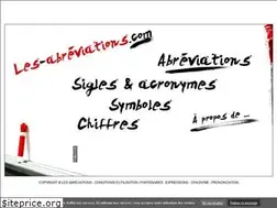 Sites similar to les-abreviations.com