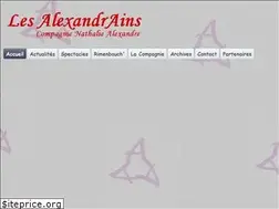 Sites similar to les-alexandrains.fr
