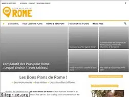 Sites similar to les-bons-plans-de-rome.com