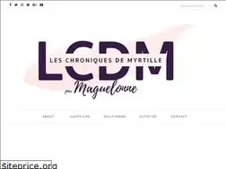 Sites similar to les-chroniques-de-myrtille.fr