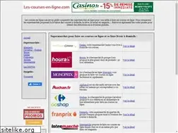 Sites similar to les-courses-en-ligne.com