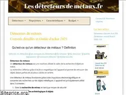 Sites similar to les-detecteurs-de-metaux.fr