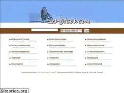 Sites similar to les-dicos.com